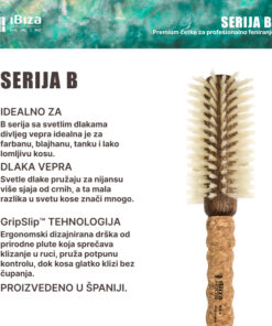 Ibiza Hair Četka Za Kosu #B4 65mm Opis