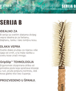 Ibiza Hair Četka Za Kosu #B7 70mm Opis