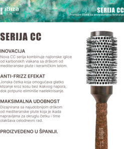Ibiza Hair Četka Za Kosu #CC4 63mm Opis