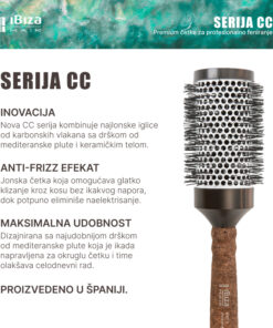 Ibiza Hair Četka Za Kosu #CC5 76mm Opis