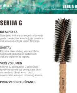 Ibiza Hair Četka Za Kosu #G17 70mm Opis