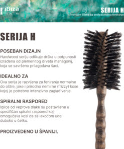 Ibiza Hair Četka Za Kosu #H5 70mm Opis