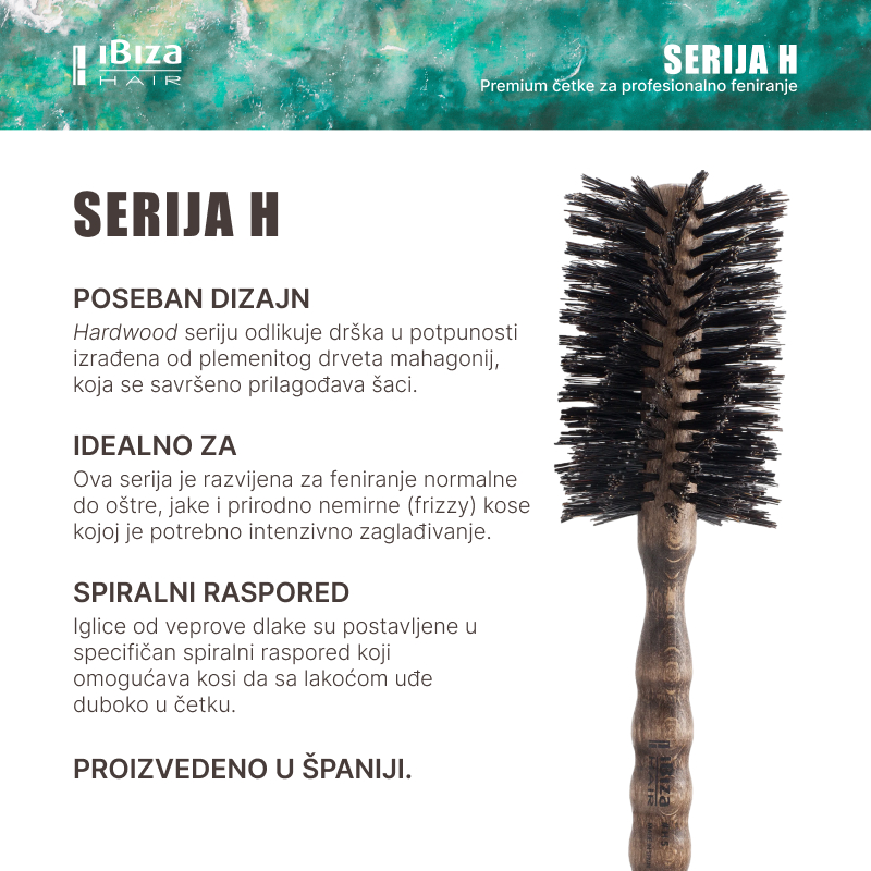Ibiza Hair Četka Za Kosu #H5 70mm Opis