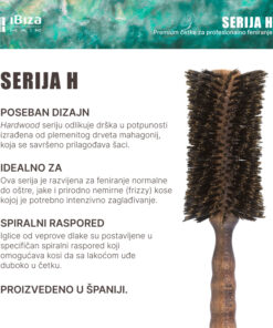 Ibiza Hair Četka Za Kosu #H6 80mm Opis