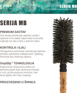Ibiza Hair Četka Za Kosu #MB7 70mm Opis