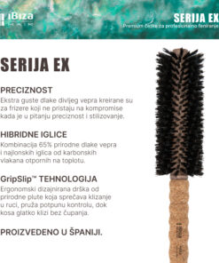 Ibiza Hair Četka Za Kosu #EX6 55mm Opis