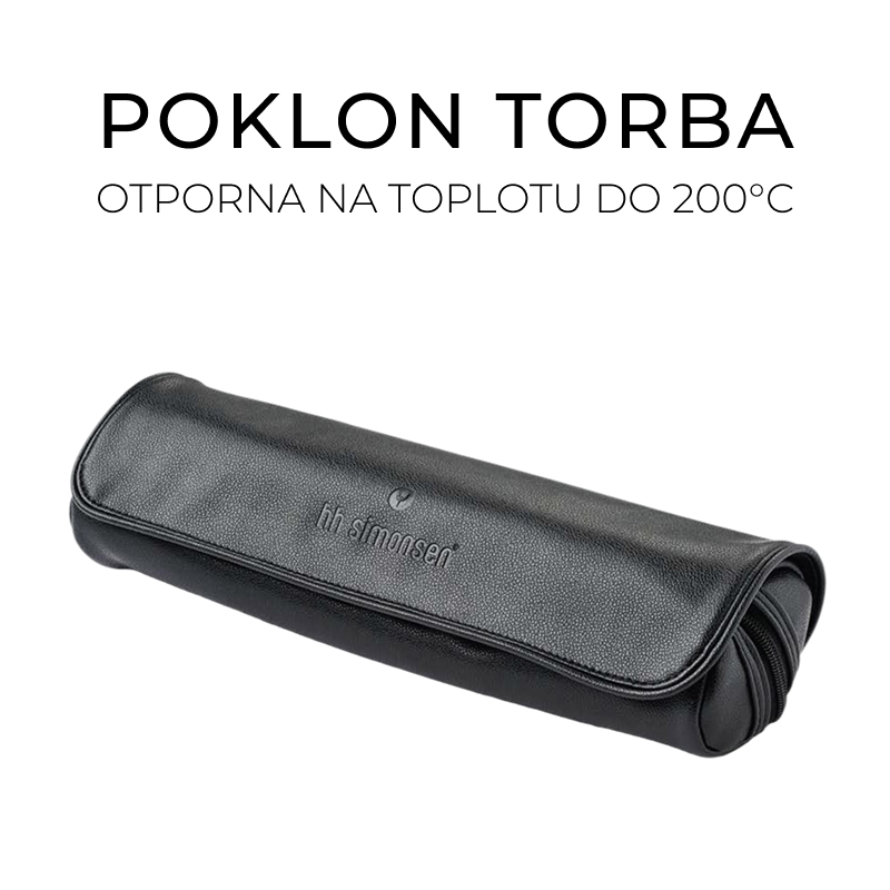HH Simonsen Serenity Styler Black Pegla Za Kosu i Poklon