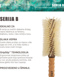 Ibiza Hair Četka Za Kosu #B8 70mm Opis