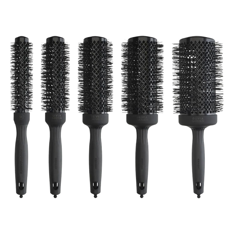 Olivia Garden Expert Blowout Wavy Speed XL Black četka za kosu