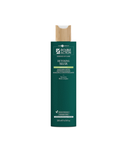 Hair Company Professional Double Action Detoxing Maska (200ml) je intenzivni detoksikacijski tretman koji rebalansira floru skalpa i dubinski hidrira dlaku.