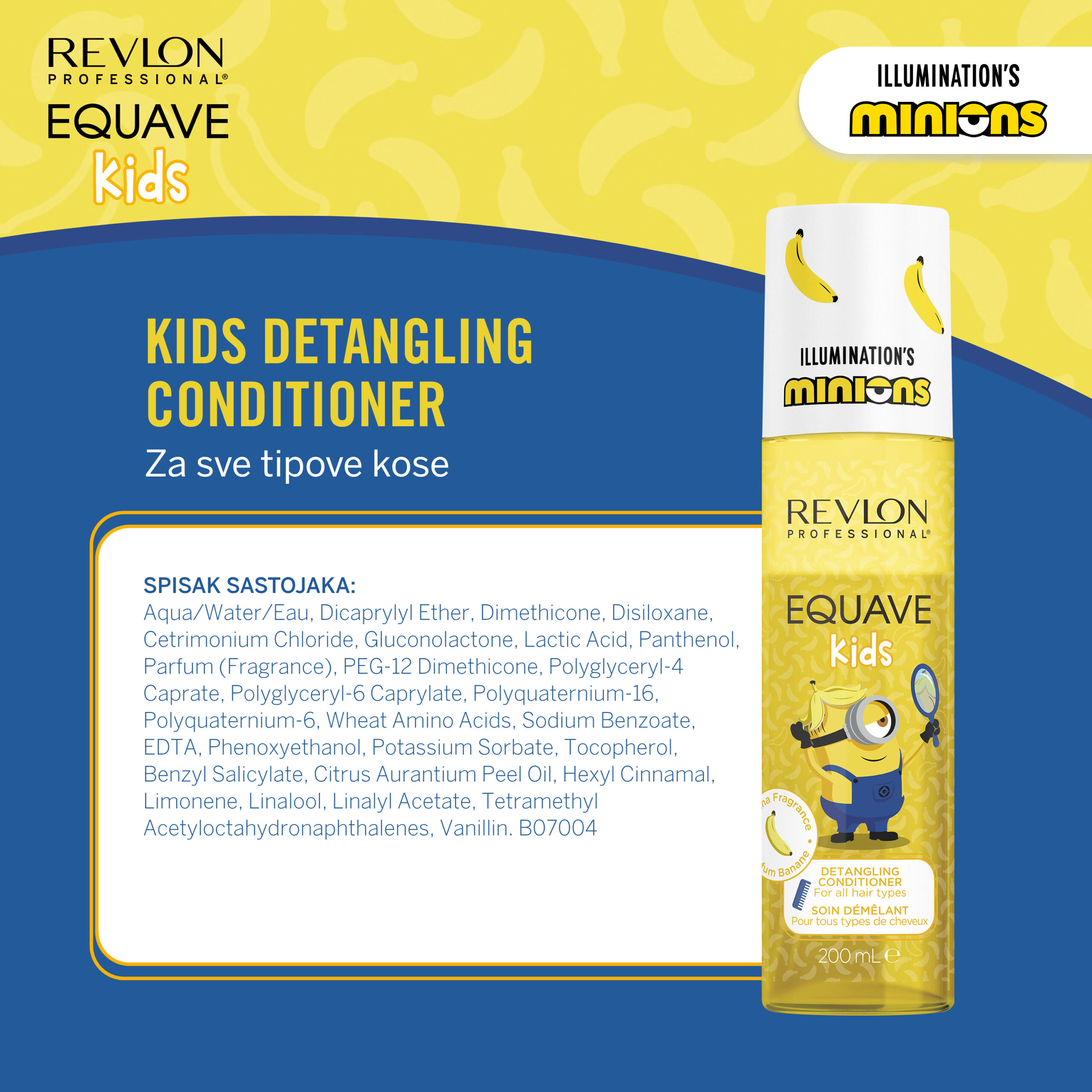 Revlon Equave Kids Minions Regenerator Za Kosu200ml - Slika 6