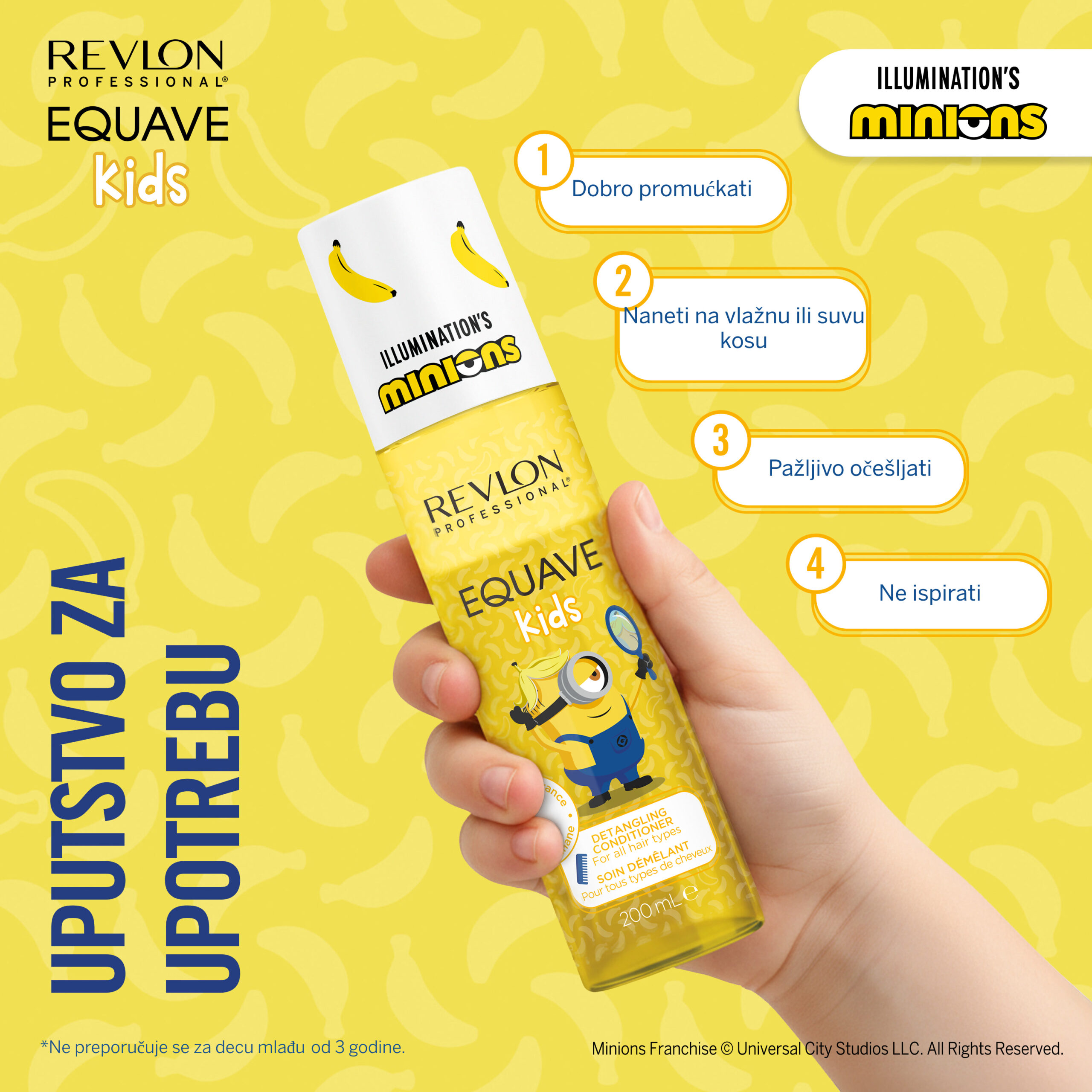 Revlon Equave Kids Minions Regenerator Za Kosu200ml - Slika 4