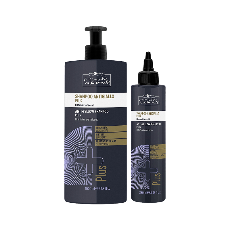 Hair Company Professional Inimitable Blonde Anti-yellow Šampon Plus