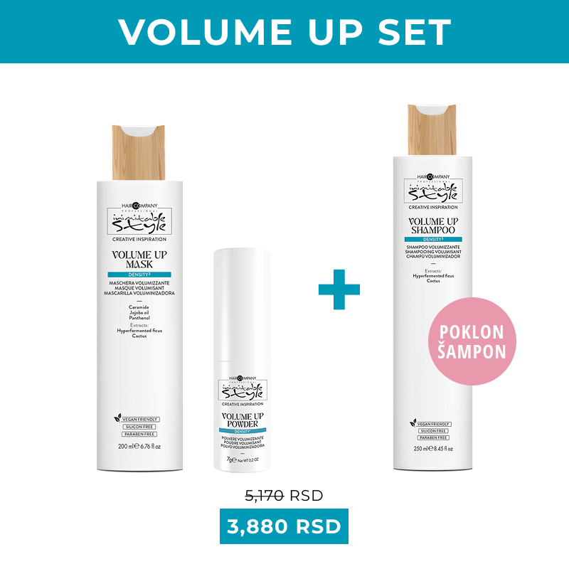 Hair Company Professional Volume Up Set Za Tanku Kosu