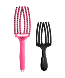 Olivia Garden Fingerbrush Mars Red + Kids Mini Black
