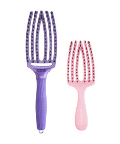 Olivia Garden Fingerbrush Neptun Indigo + Kids Mini Pink
