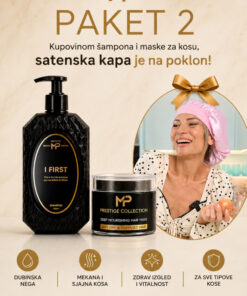 Prestige by MP Paket 2 Šampon, maska i satenska kapa