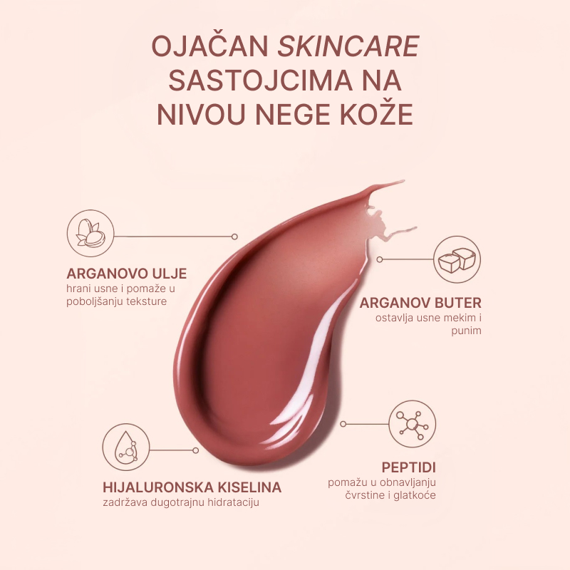 Moroccanoil Vanilla Date Lip Balm Sjaj Za Usne Sa Hijaluronom